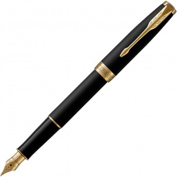 Ручка перьевая PARKER ESSENTIAL SONNET MATTE BLACK GT F Ручка перьевая PARKER ESSENTIAL SONNET MATTE BLACK GT F