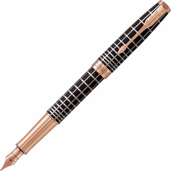 Ручка перьевая PARKER PREMIUM SONNET MASCULINE BROWN PGT