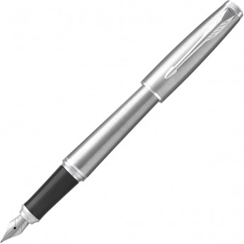 Ручка перьевая PARKER URBAN CORE F200 (1931605) Metro Metallic CT M сталь нержавеющая Ручка перьевая PARKER URBAN CORE F200 (1931605) Metro Metallic CT M сталь нержавеющая