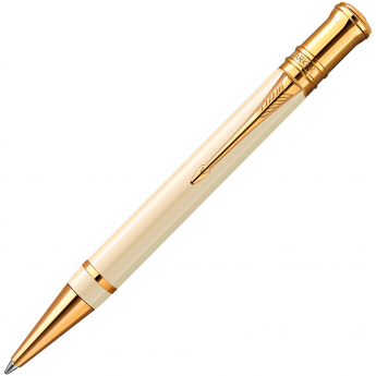 Шариковая ручка PARKER DUOFOLD WHITE IVORINE GT Шариковая ручка PARKER DUOFOLD WHITE IVORINE GT